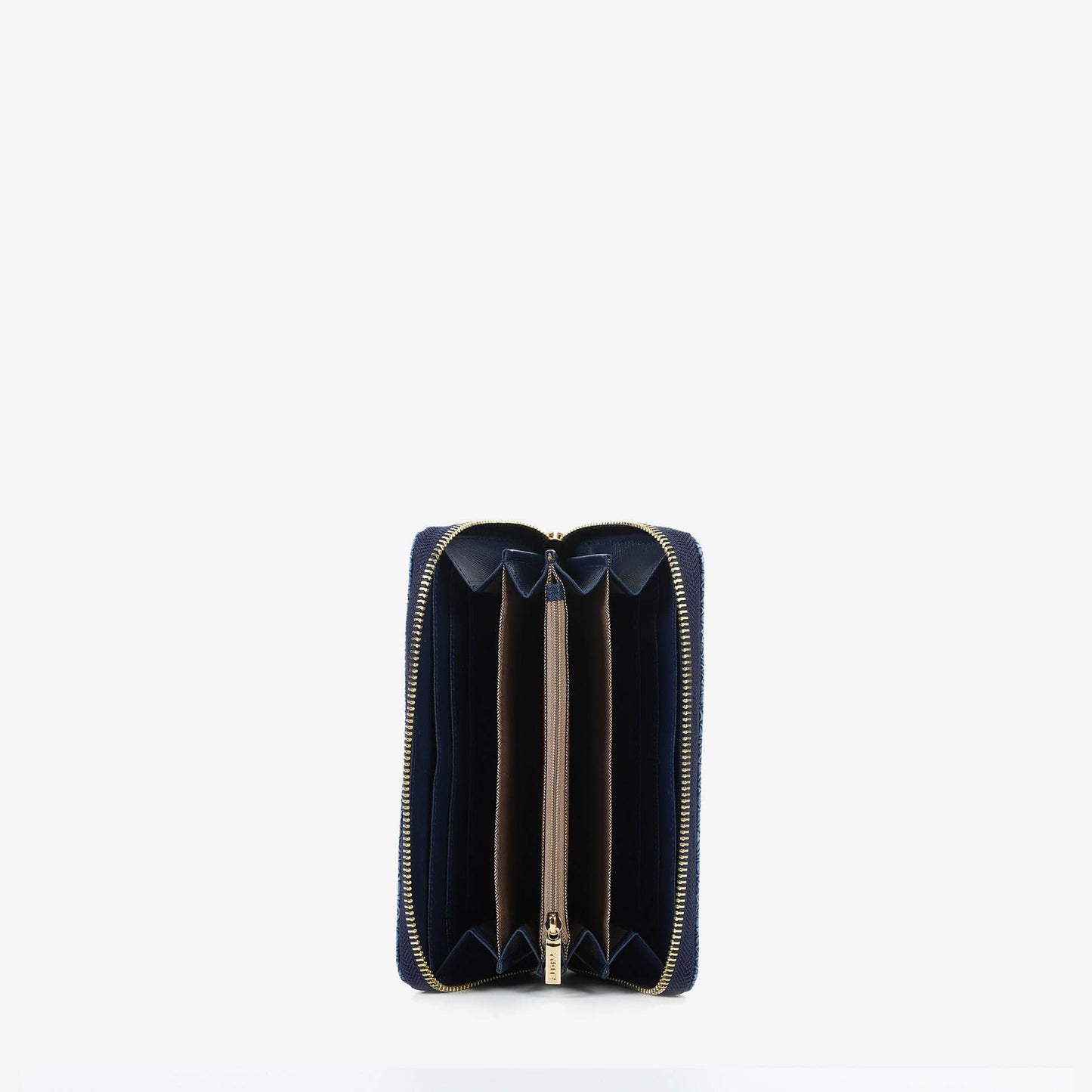 YNot LUX361S4  - Portafoglio Zip Around Collezione Lux